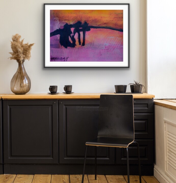 Work presented framed