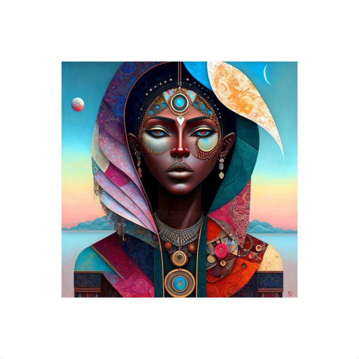 SAGA AFRIKA 14 绘画, 12.2x12.2 in