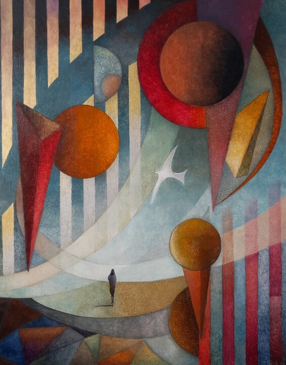 Je me souviens 绘画, 23.6x19.7 in