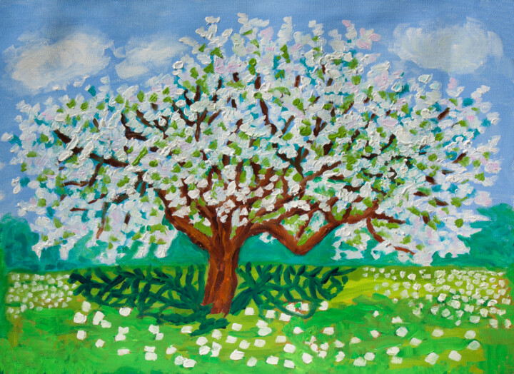 Painting,  18.9x25.6 in 
