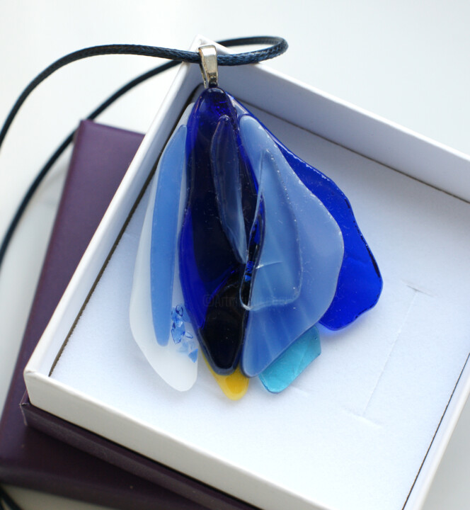 Синий крокус Blue crocus Design, 2.6x2 in