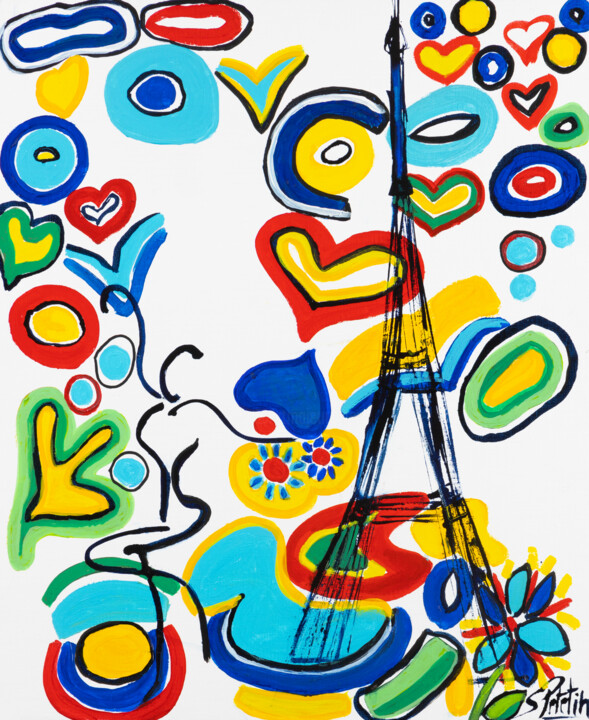 Paris on danse Tablo, 24x19,7 in