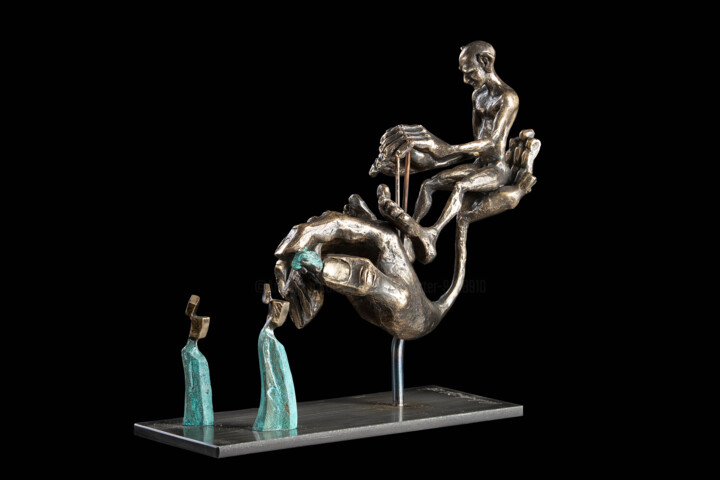 Hirnverteiler 雕塑, 10.2x3.9 in