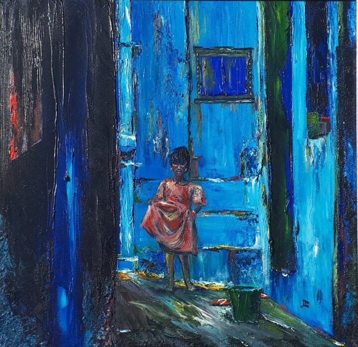 绘画,  19.7x19.7 in 