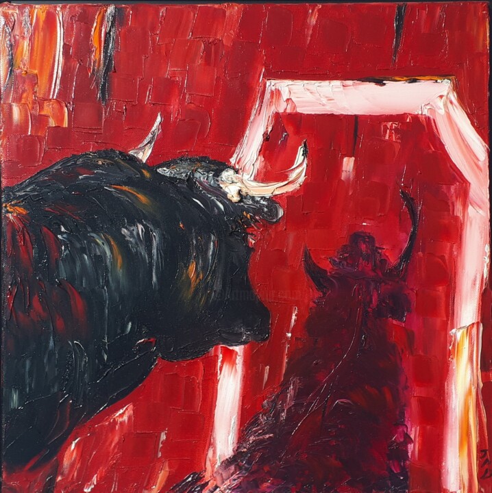 torovision 绘画, 17.7x17.7 in