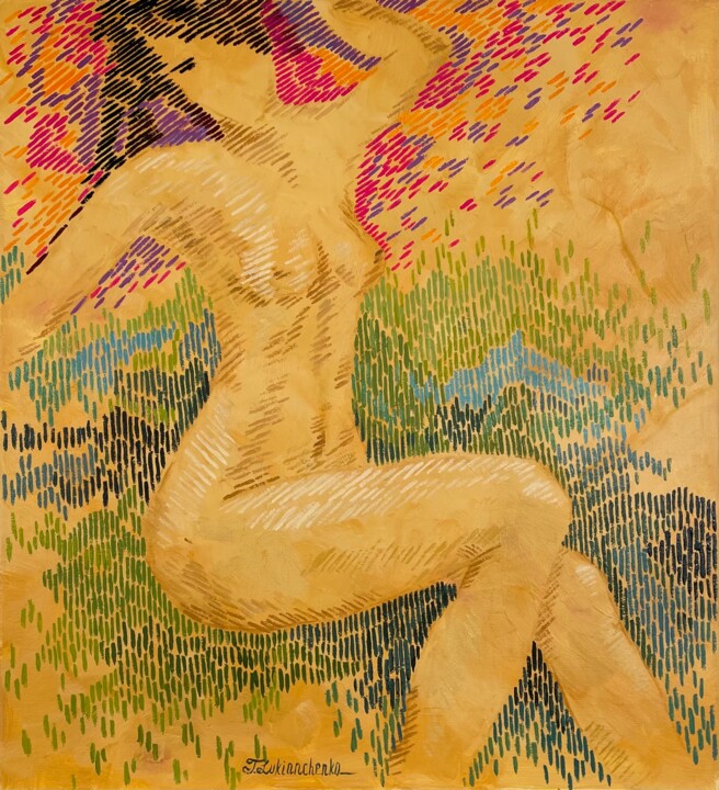 绘画,  21.7x19.7 in 