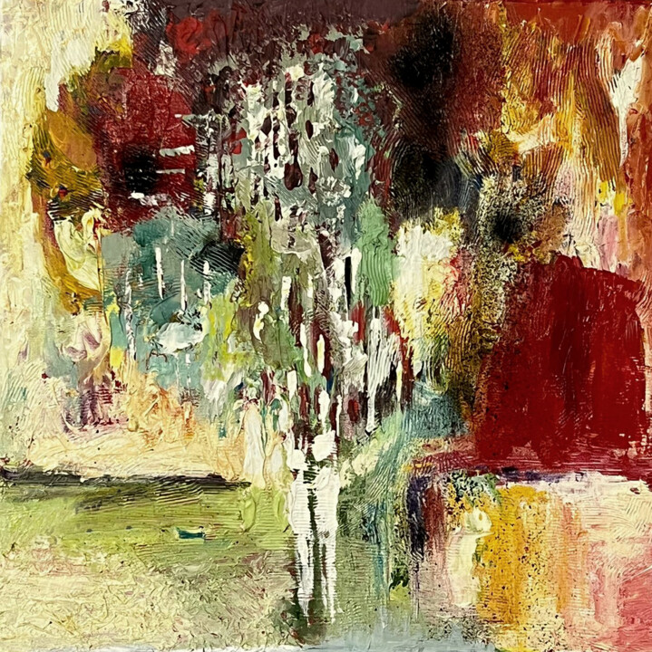 Peinture intitulée "TREE OF LIFE" par Ahmet Mimar, Œuvre d'art originale, Huile Monté sur Châssis en bois