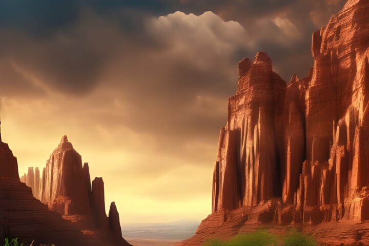 canyon 2 Arte digitale