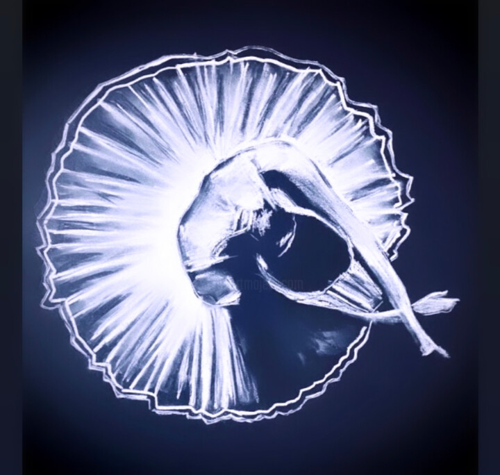 Danseuse classique 2 图画, 15.8x16.9 in