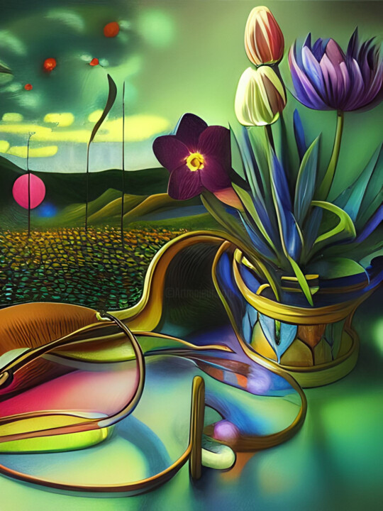 Flowers abstract 数字艺术