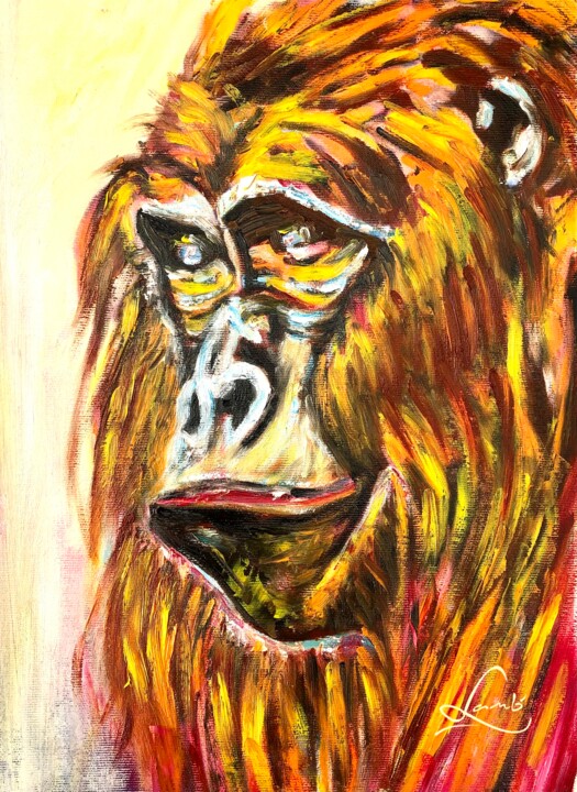 KONG 绘画, 16.1x10.6 in