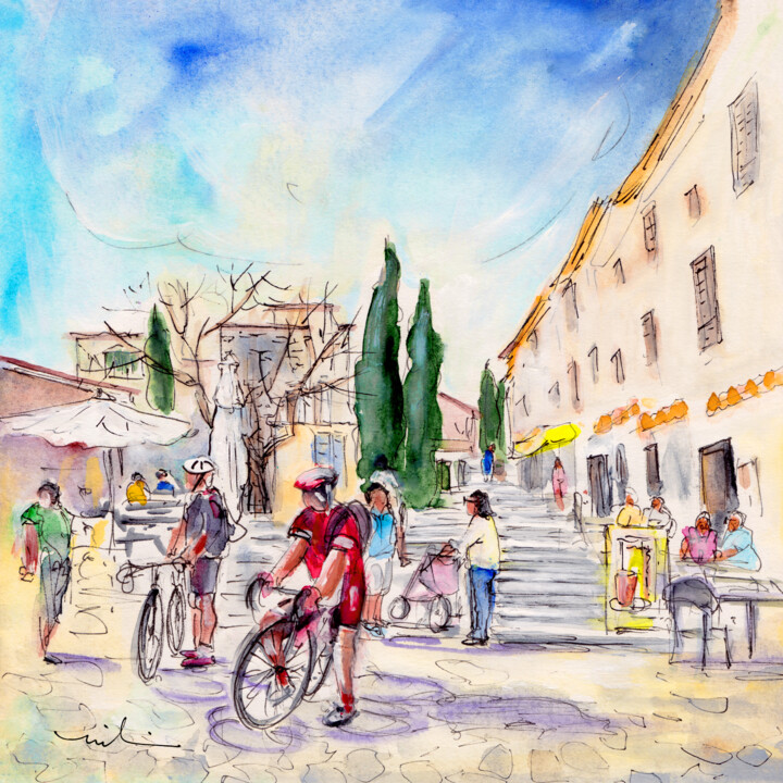 Pollenca 02 绘画, 8.3x8.3 in