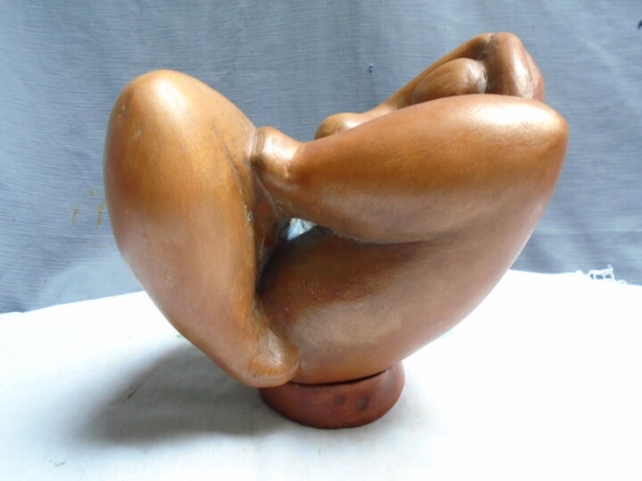 雕塑,  6.7x7.1 in 