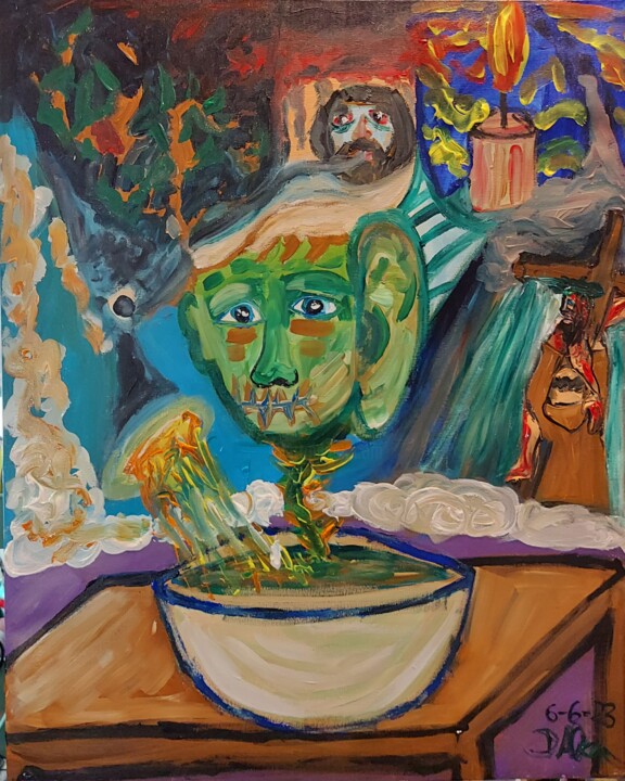 Nazco de vida 绘画, 31.9x25.6 in