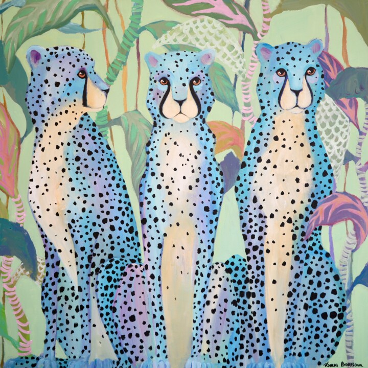 绘画,  36x36 in 