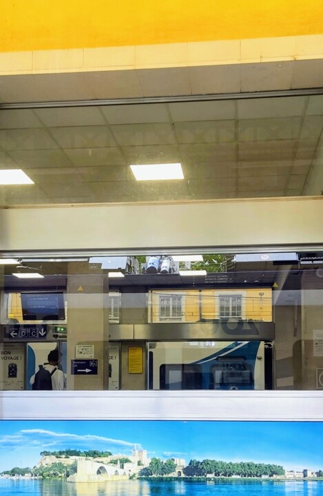 Фотография под названием "Avignon-Centre (gar…" - Corinne Courlet, Подлинное произведение искусства, Цифровая фотография