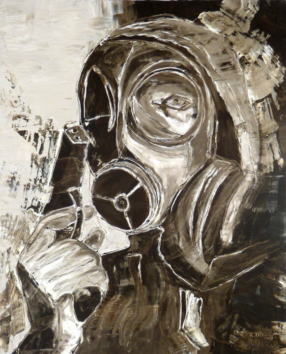 COLLECTION KO TERRE ERREUR 绘画, 39.4x34.7 in