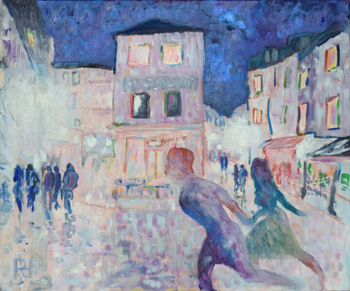 绘画,  18.1x21.7 in 