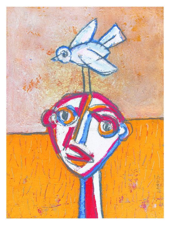 7 de Agosto. - August 7th. 绘画, 51.2x37.4 in