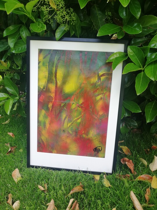 Artwork's surface or texture