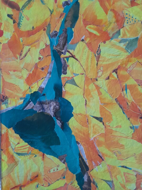 Kolaże zatytułowany „Sans titre” autorstwa Caro, Oryginalna praca, Kolaże