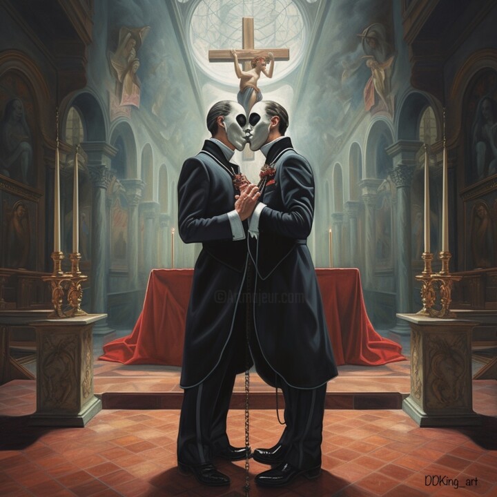 Unholy 数字艺术, 23.6x23.6 in