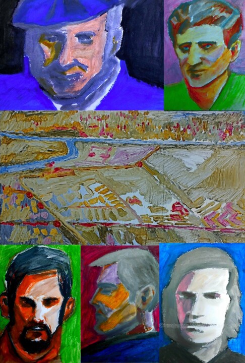 绘画,  33.7x24.8 in 