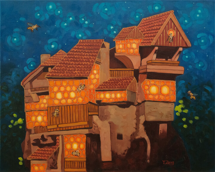 绘画,  16x20 in 