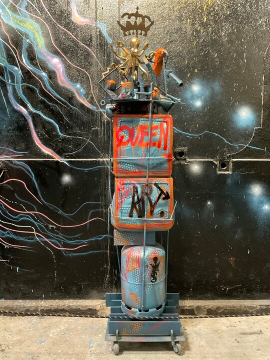 雕塑,  66.9x21.7 in 
