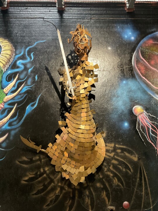 SCULPTUR MUSEE SPIKTR ULYSTRIUM 雕塑, 74x30.3 in