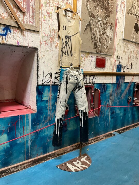 SCULPTURE MUSEE SPIKTR SPKTR LOVER 2 雕塑, 70.9x24 in