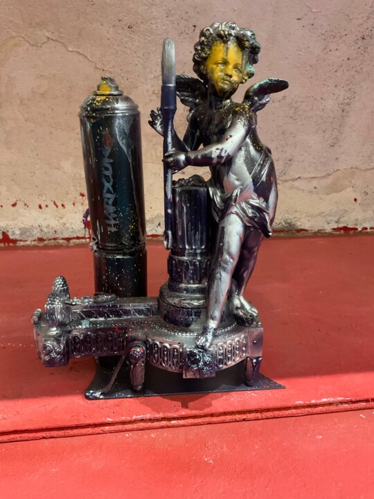 Sculpture intitulée "SCULPTURE MUSEE SPI…" par F. Spi-K-Tri, Œuvre d'art originale, Métaux