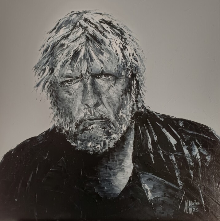 Pintura titulada "Renaud" por Noelle Huin, Obra de arte original, Oleo Montado en Bastidor de camilla de madera