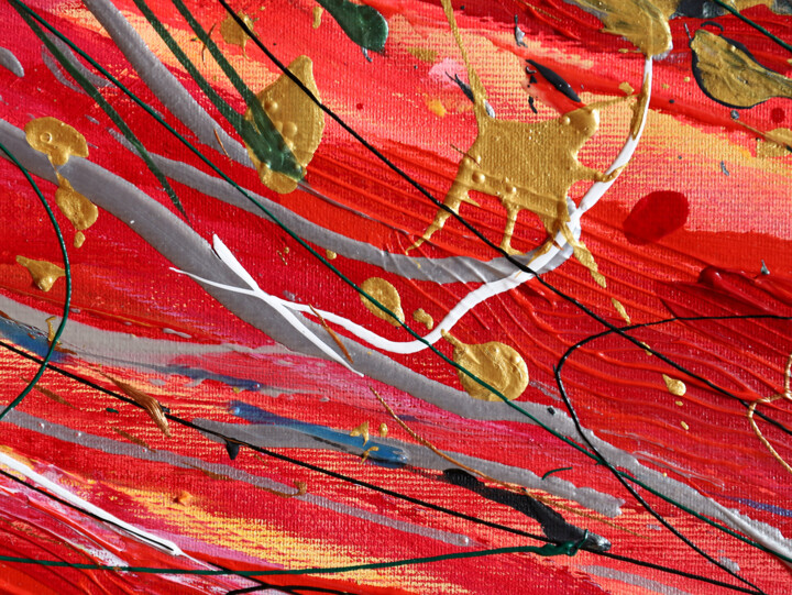 Artwork's surface or texture