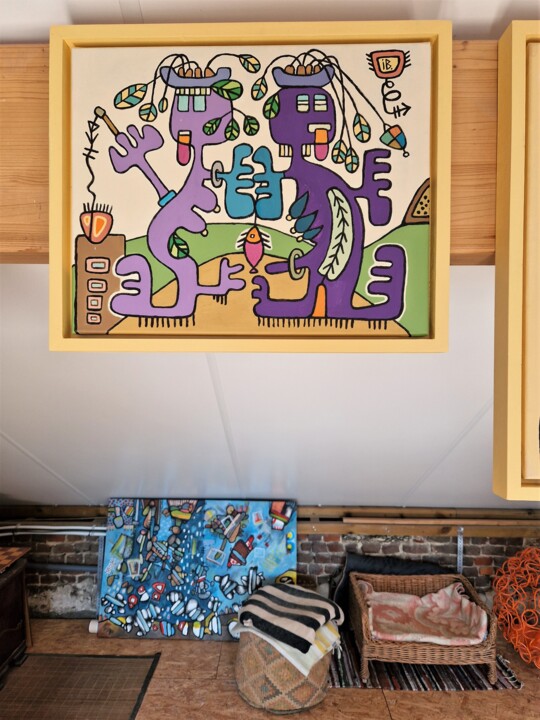 Work presented framed
