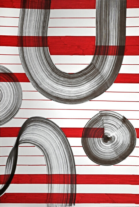 Drawing 423 图画, 23.3x16.2 in