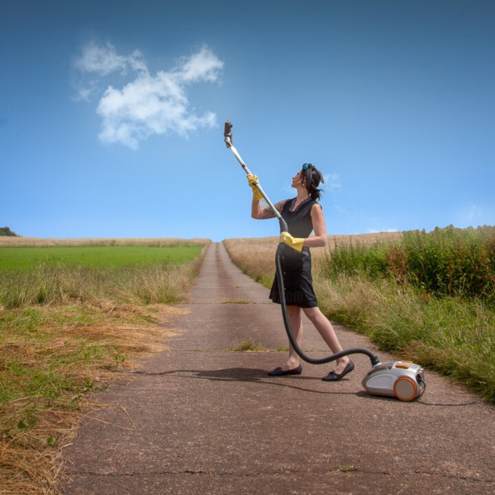 Fotografie mit dem Titel "Catching clouds" von René Roeser, Original-Kunstwerk, Digitale Fotografie