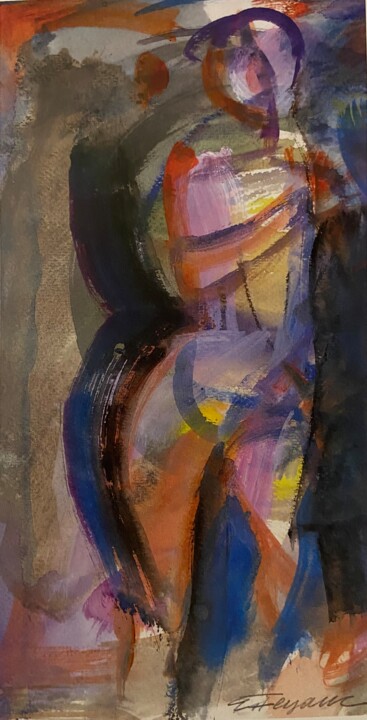 绘画,  11.2x5.7 in 