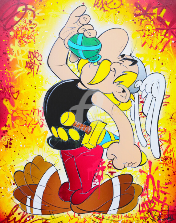 ASTERIX ART 绘画, 39.4x31.5 in