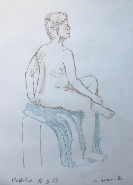 图画,  15.8x11.6 in 