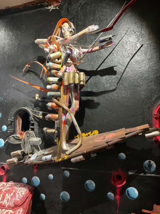 雕塑 标题为“SCULPTUR MUSEE SPIK…” 由F. Spi-K-Tri, 原创艺术品, 金属