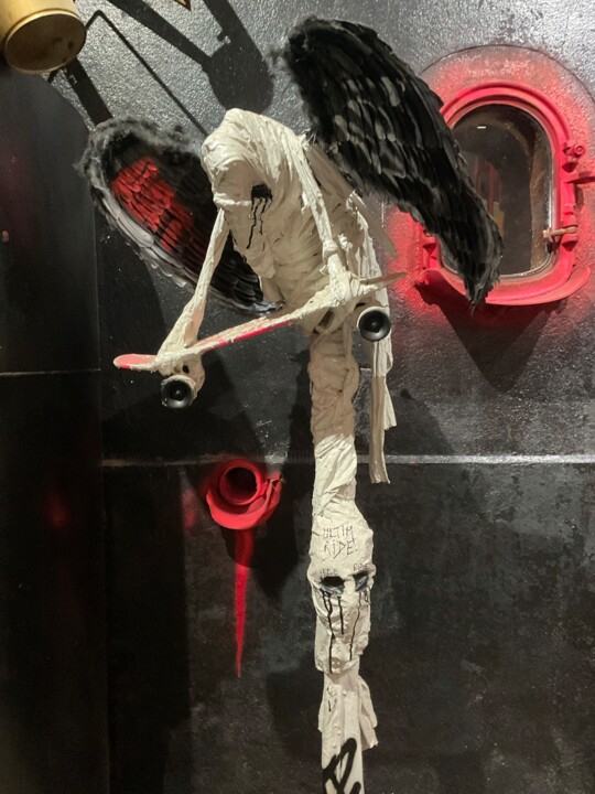 Sculpture intitulée "SCULPTURE MUSEE SPI…" par F. Spi-K-Tri, Œuvre d'art originale, Métaux