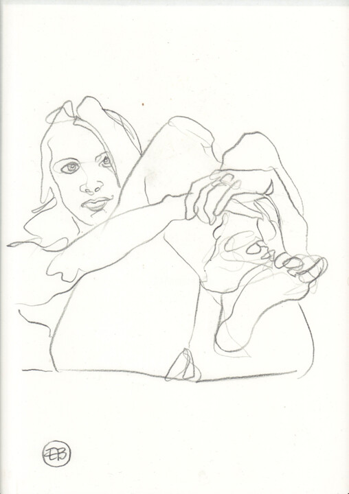 A608 Rosalie 图画, 15.8x11.8 in