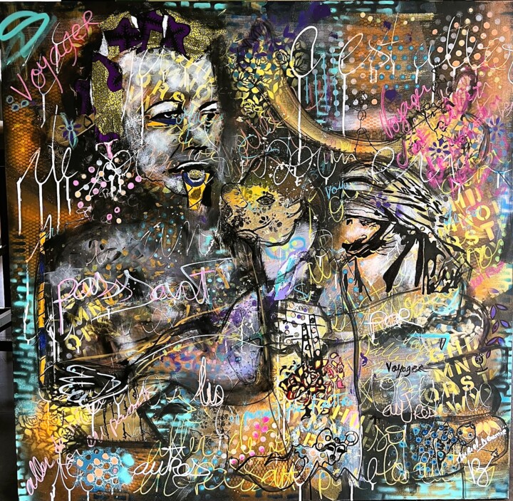 绘画,  39.4x39.4 in 