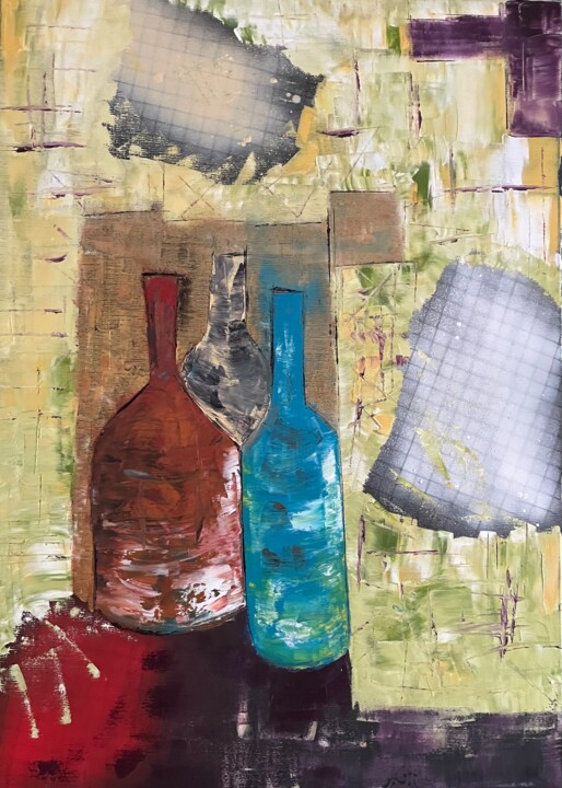 Aux pays des rêves 绘画, 27.6x19.7 in