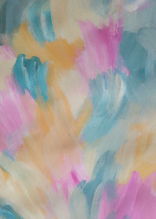 Air dreams 绘画, 11.8x7.9 in