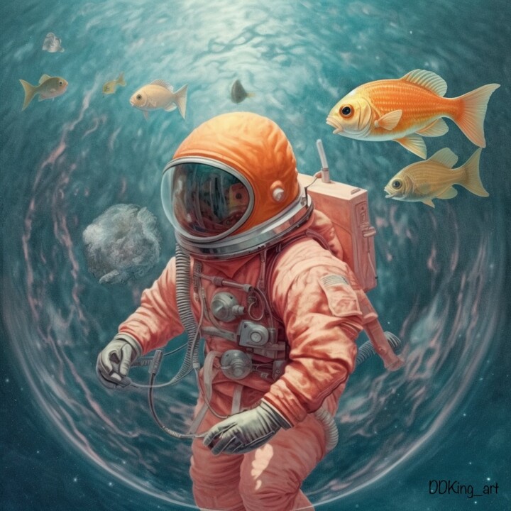 Goldfish 数字艺术