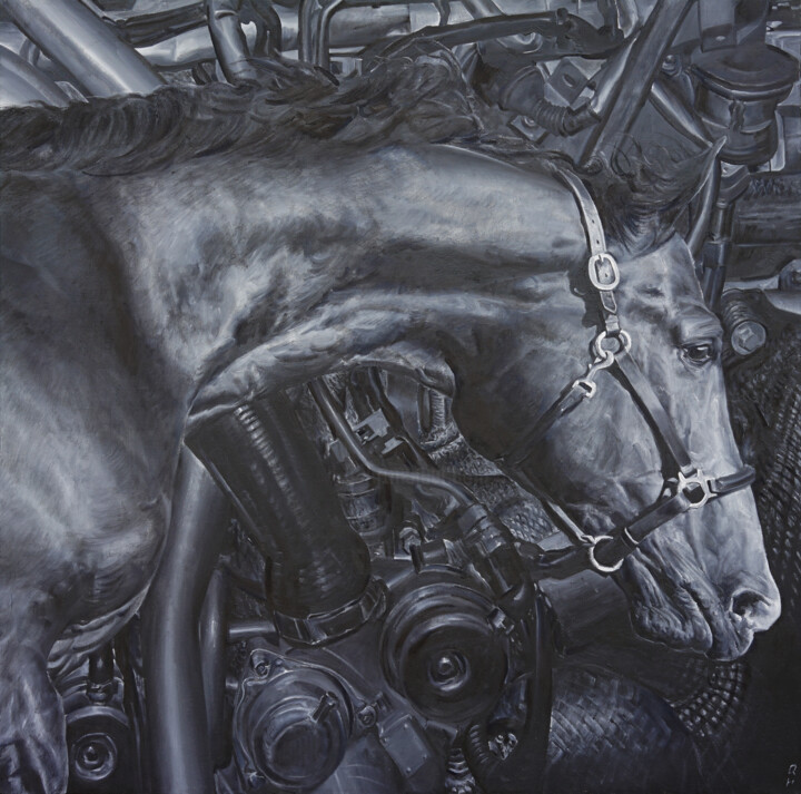 绘画,  39.4x39.4 in 