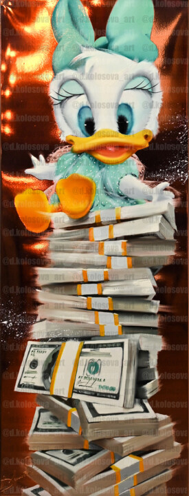 Webby Tower 绘画, 39.4x15 in