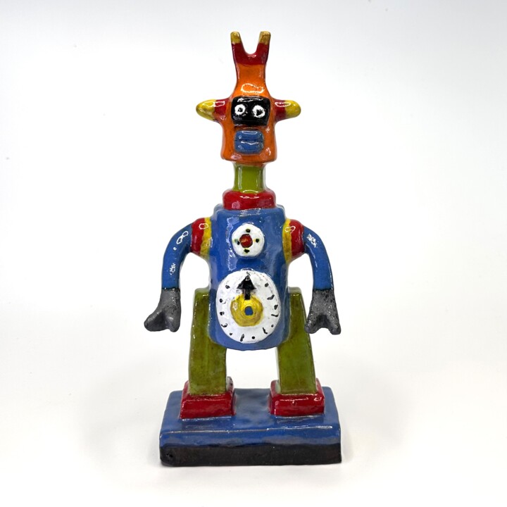 Phenomenal Robot 雕塑, 10.6x4.7 in